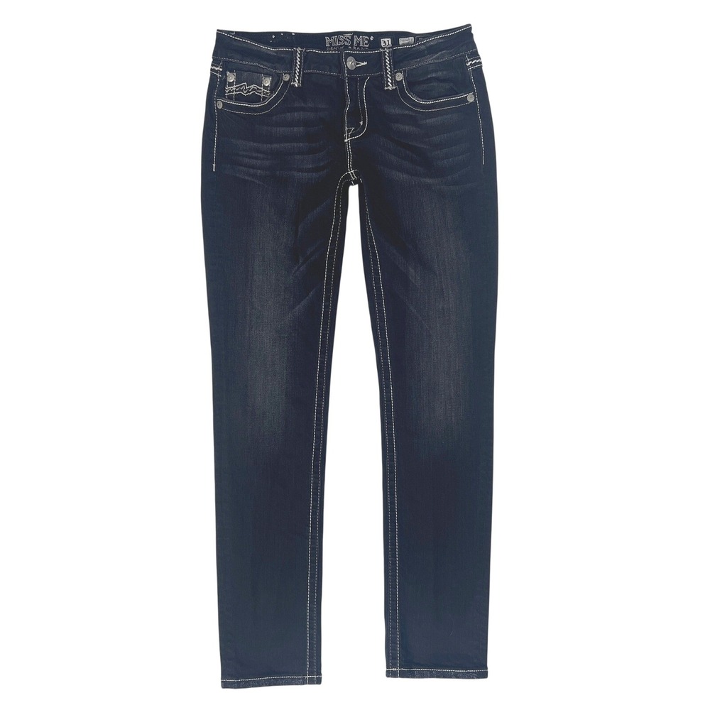 Miss Me Jeans JE104952L Skinny 31 Casual Cowgirl Y2K McBling 90s Mall Baddie